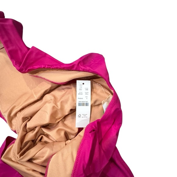 J. Crew Pink Ruffled One-Piece Swimsuit NWT Multiple Sizes 4, 6, 22 best seller - Picture 6 of 7
